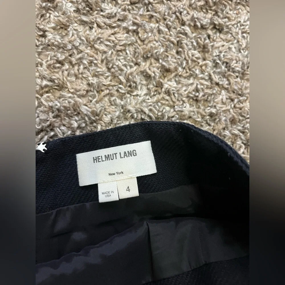 Helmut Lang black pencil skirt‎ office workplace professional dressy Size 4